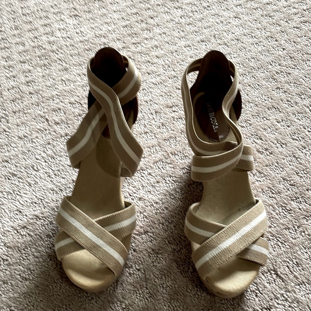 3.5 inch wedge sandal